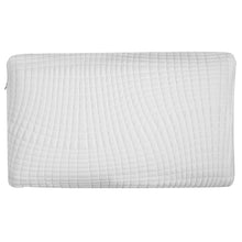 Load image into Gallery viewer, Ventilated Charcoal Bamboo Infused Memory Foam Pillow - Washable Cover - zzZensleep