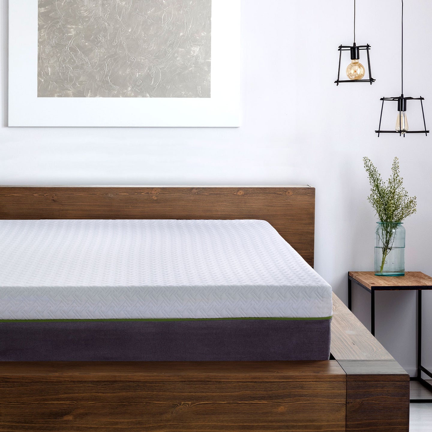 Medium Firm - Copper Infused Cool Memory Foam Mattress Developed for Adjustable Bed Bases