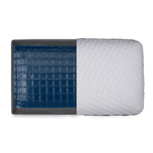 Load image into Gallery viewer, Bamboo Charcoal and Gel Memory Foam Pillow - Washable Cover - zzZensleep