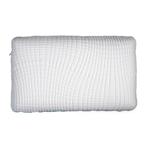 Ventilated Gel Infused Memory Foam Pillow - Washable Cover - zzZensleep