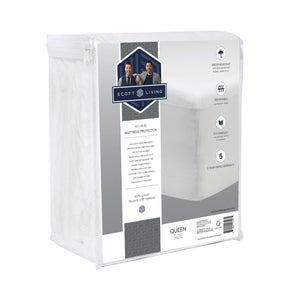 Scott Living Home - Premium 5-Sided Tencel Mattress Protector - 100% Waterproof and Hypoallergenic - zzZensleep